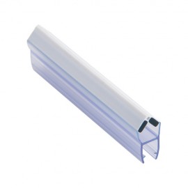 PS-58M  Shower Room 8-10mm Frameless Glass Door Waterproof Magnetic PVC Seal - No Glue Required