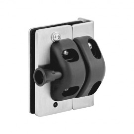 90° Glass-to-Wall or Post Magnetic Safety Gate Latch & Keeper
