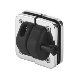 180° Glass-to-Glass Magnetic Safety Gate Latch & Keeper
