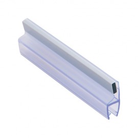 PS-53M  Shower Room 8-10mm Frameless Glass Door Waterproof Magnetic PVC Seal - No Glue Required