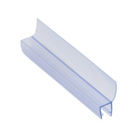 PS-2  Shower Room 6-12mm Frameless Glass Door Waterproof PVC Seal - No Glue Required