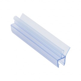 PS-16  Shower Room 6-12mm Frameless Glass Door Waterproof PVC Seal - No Glue Required