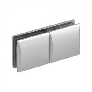 Double Sided 180° Glass to Glass Fixed Bracket