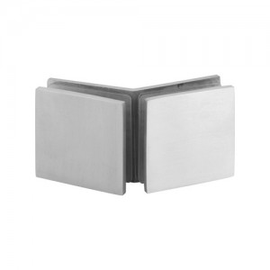 Glass to Glass Double Sided 135° Fixed Bracket