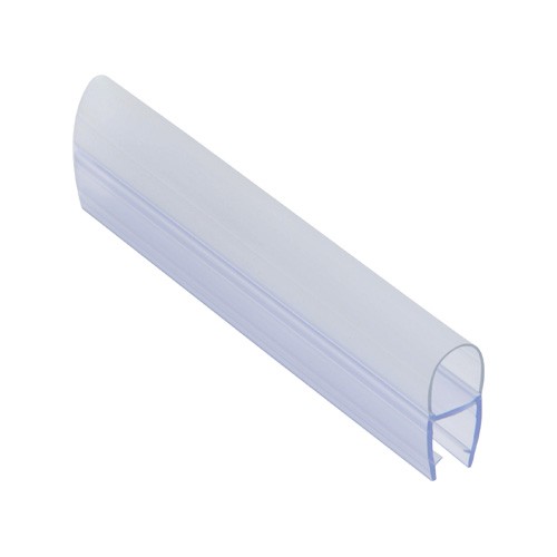 6-12mm Large Glass Door PVC Seal - No Glue Required